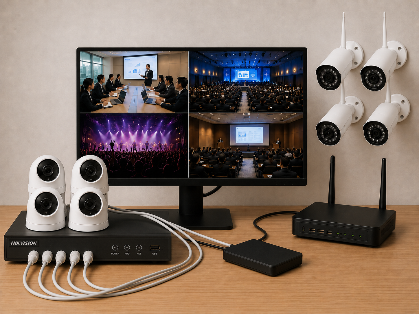 Sewa CCTV di MetaRent - Peralatan Event Terbaik